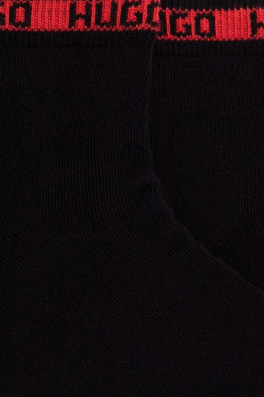 Шкарпетки HUGO 2-pack чорний