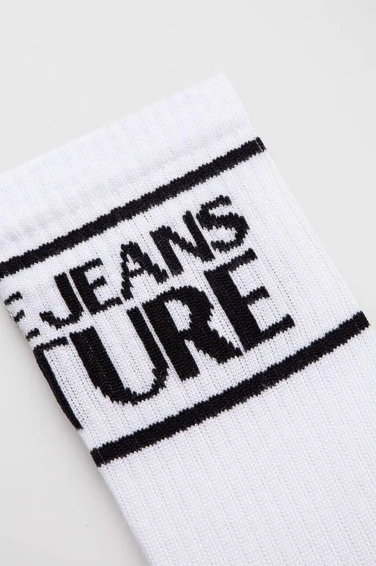Κάλτσες Versace Jeans Couture λευκό
