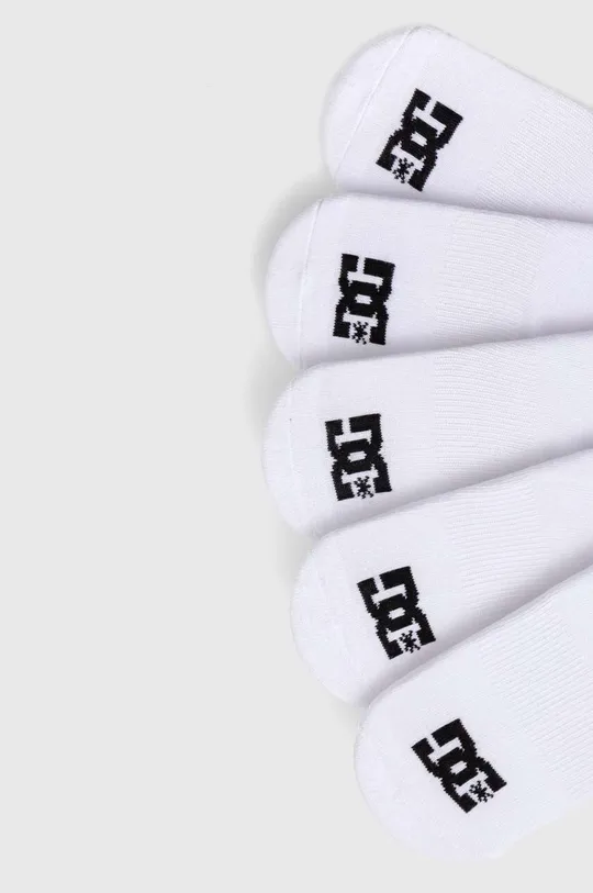 Ponožky DC 5-pak biela