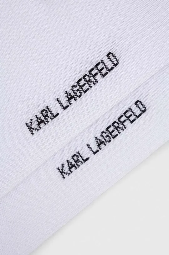 Čarape Karl Lagerfeld bijela