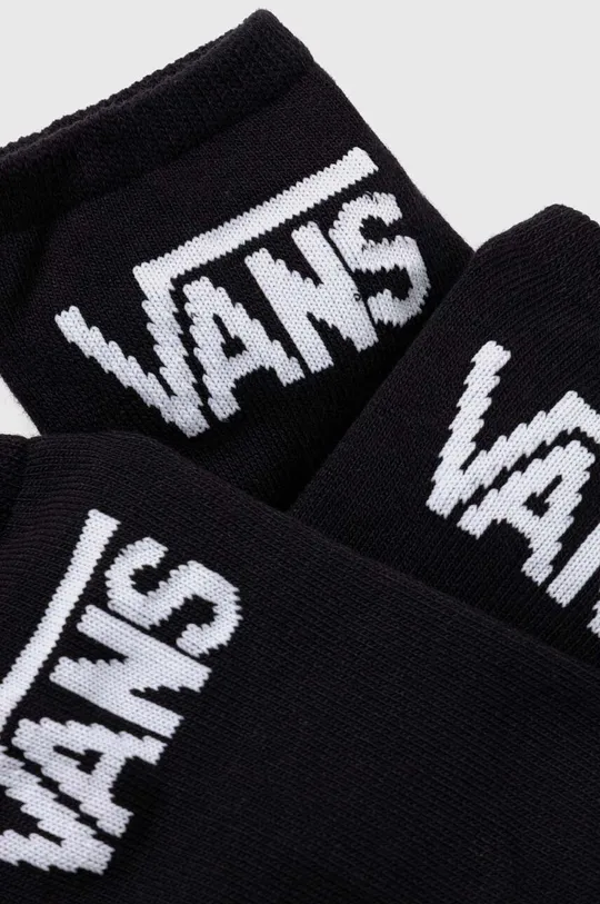 Čarape Vans 3-pack crna