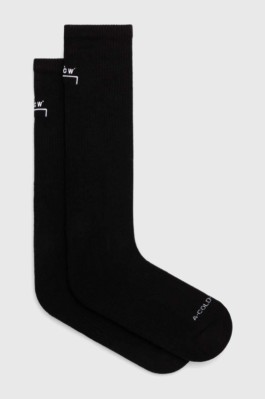 A-COLD-WALL* șosete Bracket Sock sosete lungi negru ACWMSK037