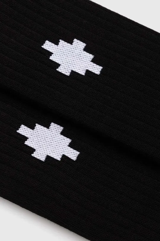 Шкарпетки Marcelo Burlon Cross Sideway Short чорний