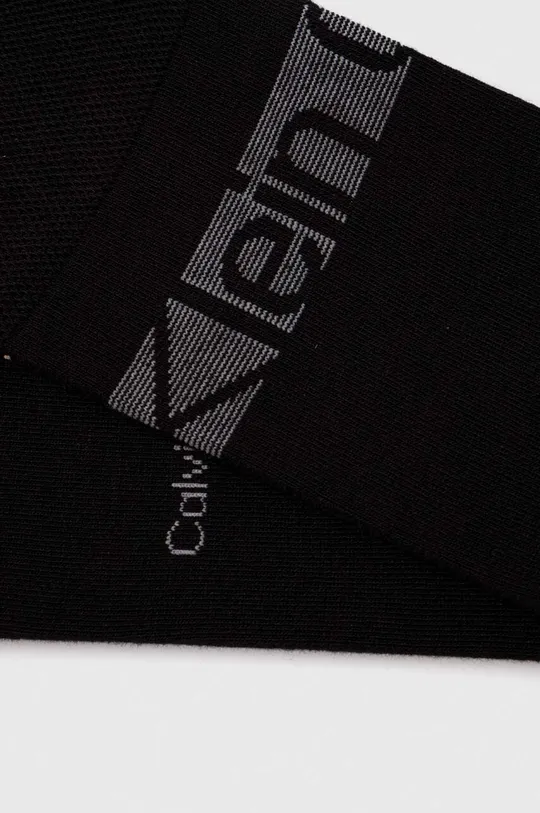 Ponožky Calvin Klein 2-pak čierna