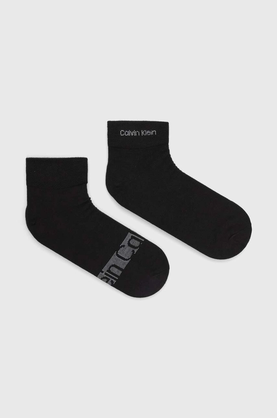 czarny Calvin Klein skarpetki 2-pack Męski