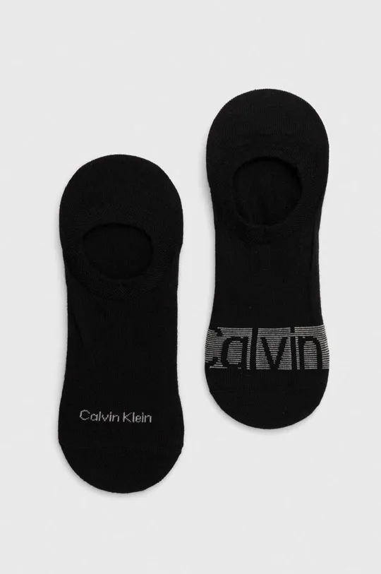 czarny Calvin Klein skarpetki 2-pack Męski
