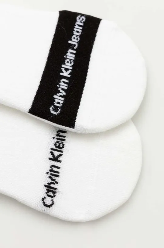 Čarape Calvin Klein Jeans 2-pack bijela