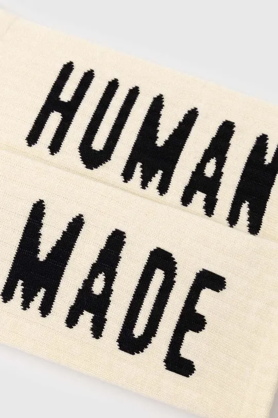 Чорапи Human Made Hm Logo Socks бежов