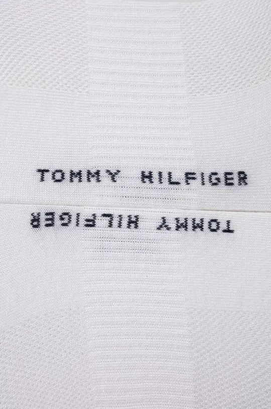 Nogavice Tommy Hilfiger 2-pack bela
