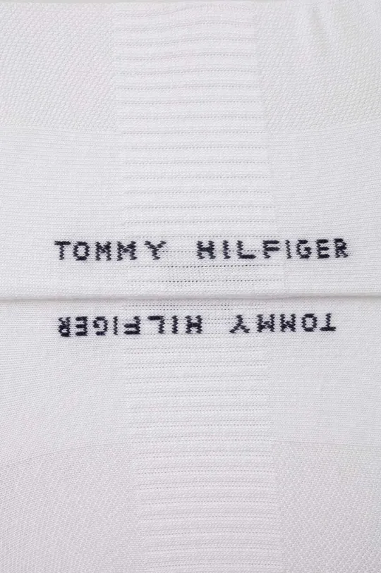 Nogavice Tommy Hilfiger 2-pack bela
