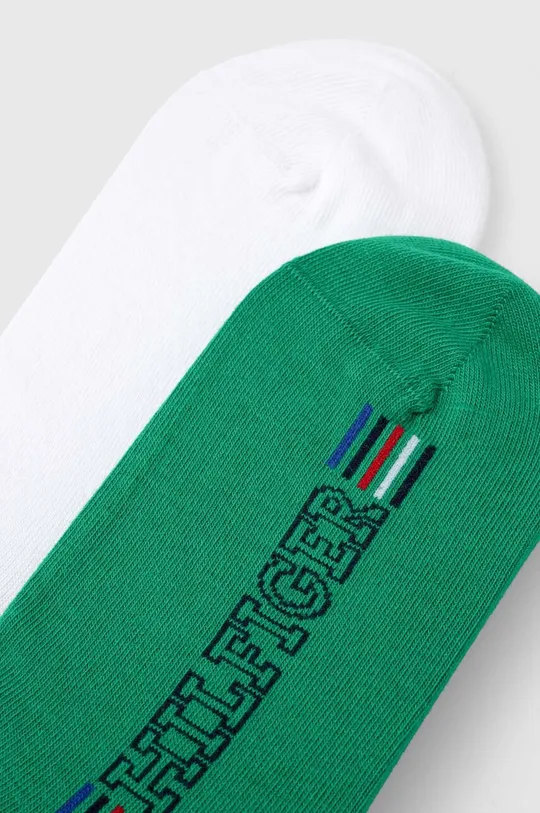 Ponožky Tommy Hilfiger 2-pak zelená