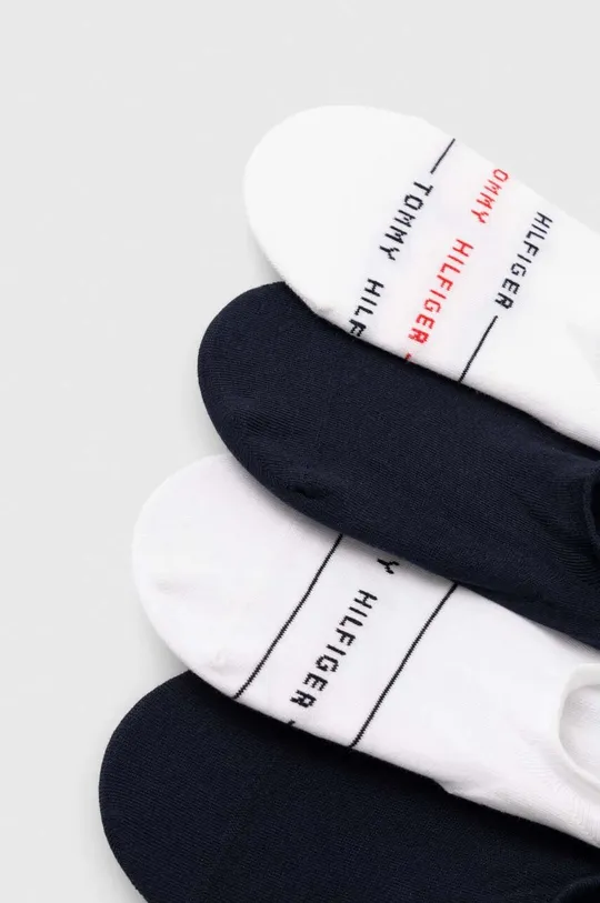 Čarape Tommy Hilfiger 4-pack bijela