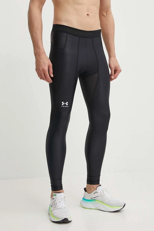 fekete Under Armour edzős legging Iso-Chill Férfi