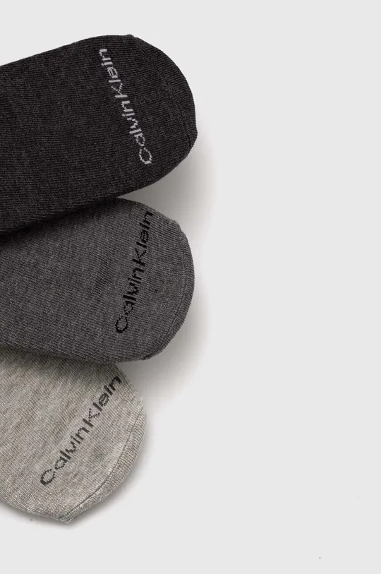 Шкарпетки Calvin Klein 3-pack сірий