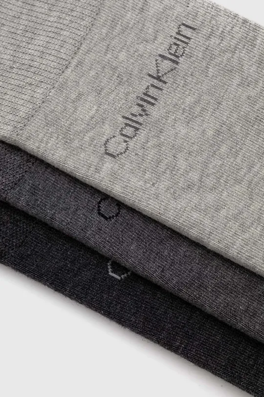 Носки Calvin Klein 3 шт серый