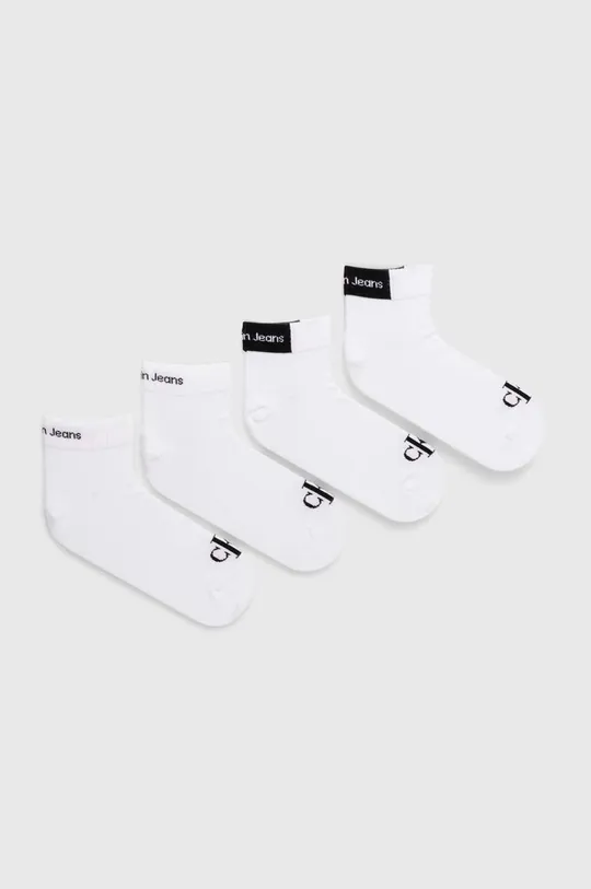 λευκό Κάλτσες Calvin Klein Jeans 4-pack Ανδρικά