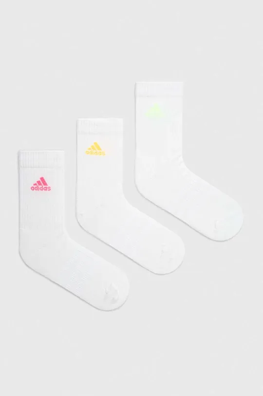biały adidas skarpetki 3-pack Unisex