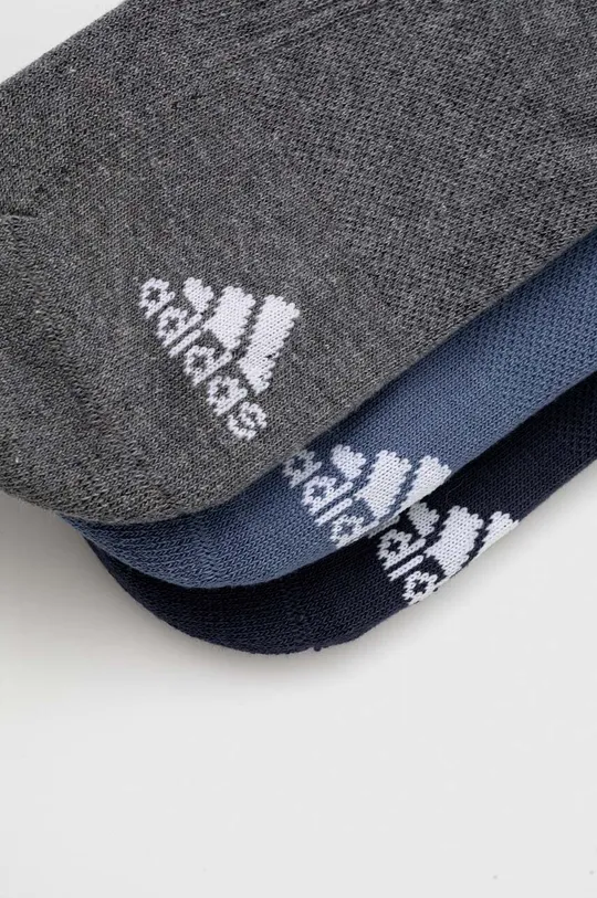 Шкарпетки adidas 3-pack сірий