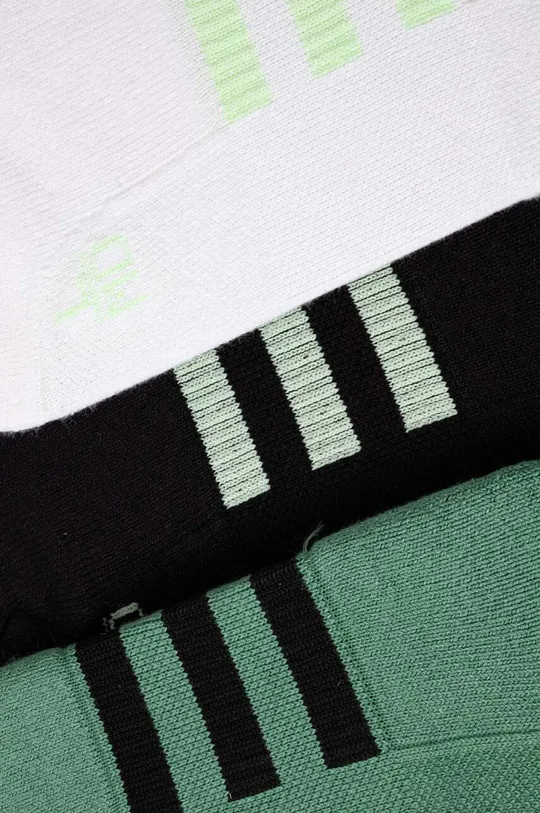 Κάλτσες adidas Performance 3-pack 3-pack πράσινο