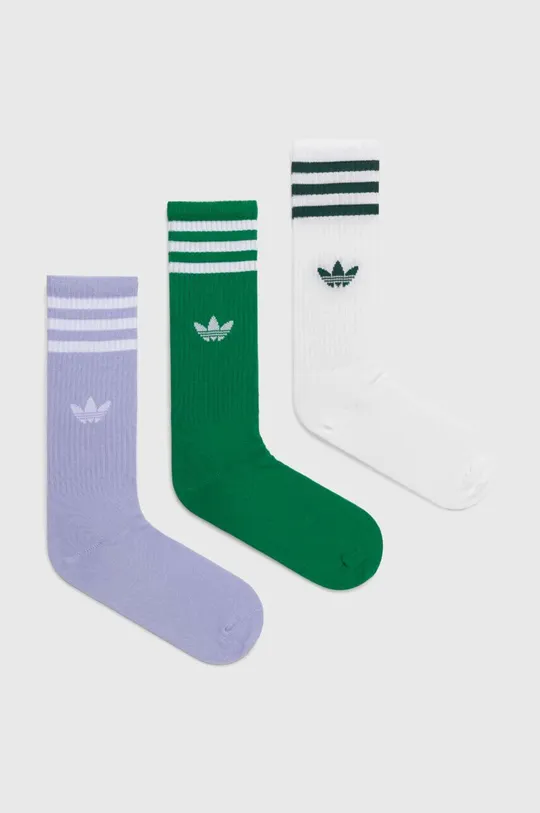 fialová Ponožky adidas Originals 3-pak Unisex