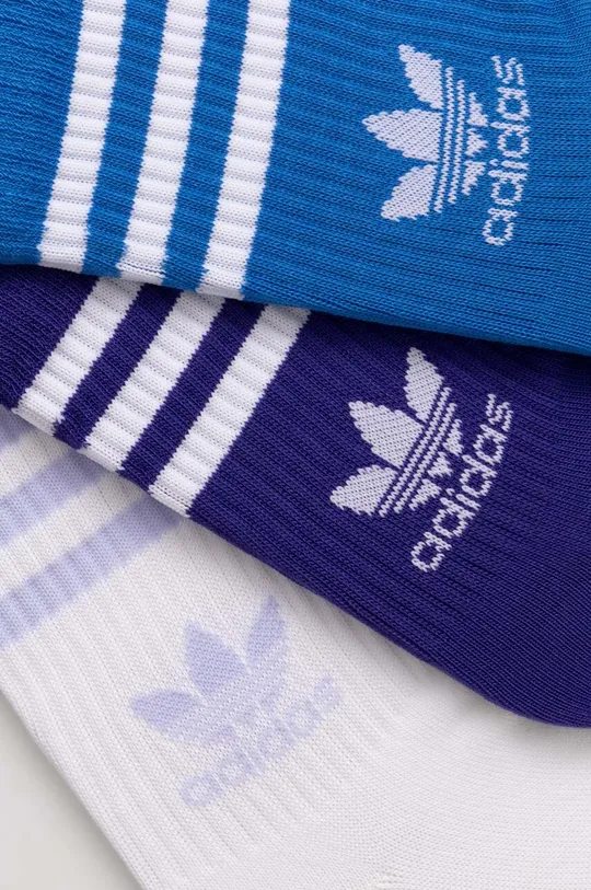 Ponožky adidas Originals 3-pak modrá