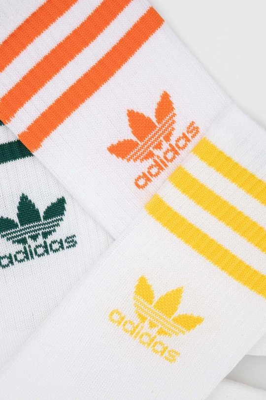 Ponožky adidas Originals 3-pak biela