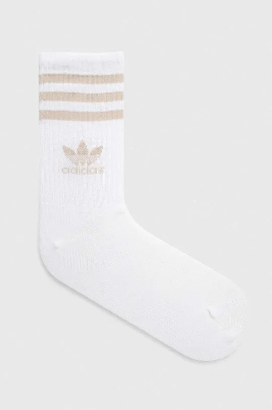 Κάλτσες adidas Originals 3-pack  Ozweego  3-pack λευκό