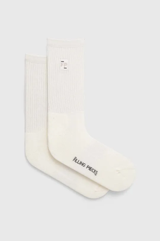 white Filling Pieces socks Unisex