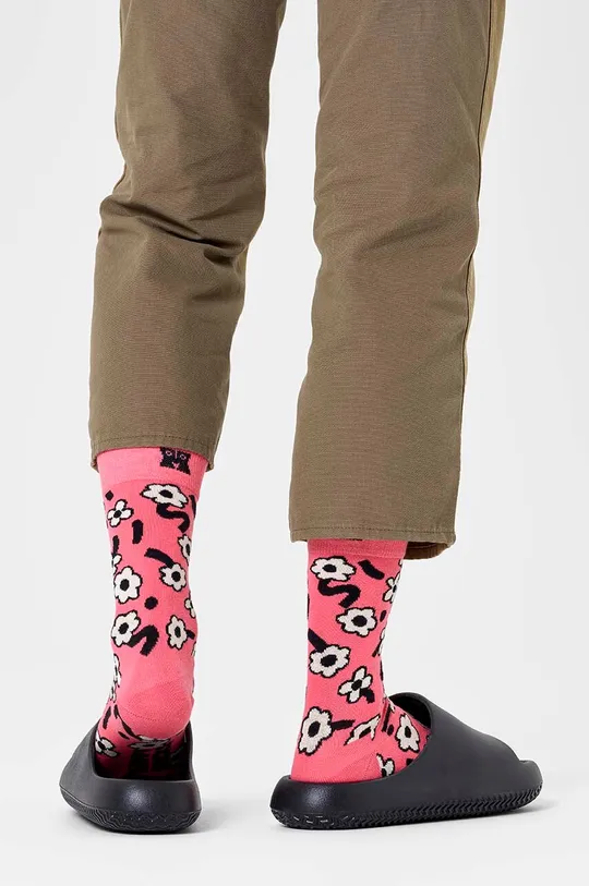 Čarape Happy Socks Dancing Flower Sock 86% Pamuk, 12% Poliamid, 2% Elastan