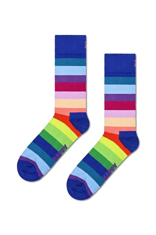πολύχρωμο Κάλτσες Happy Socks Stripe Sock Unisex