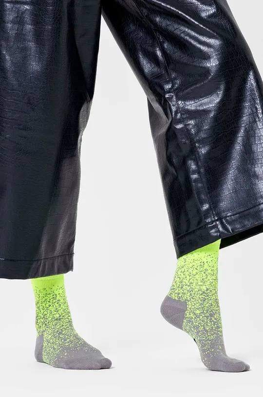 Κάλτσες Happy Socks Fade Sock πράσινο