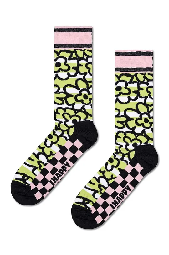 πολύχρωμο Κάλτσες Happy Socks Flow Flower Sock Unisex