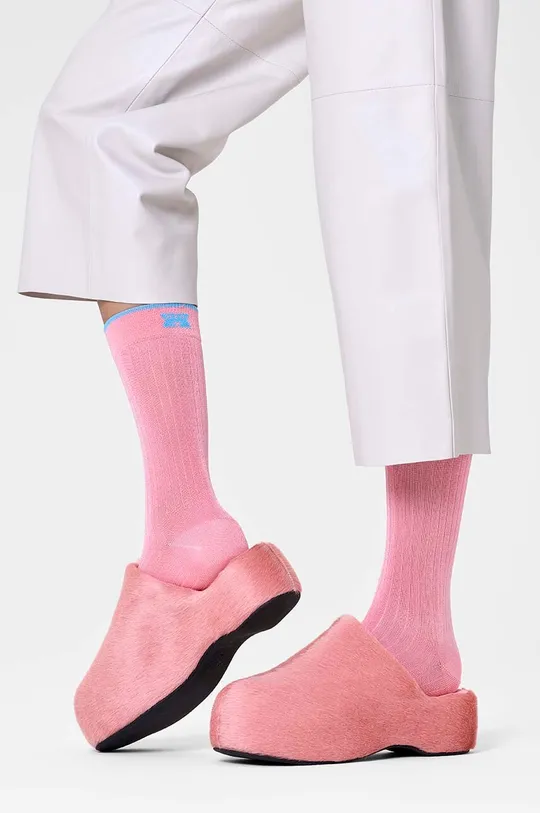 Nogavice Happy Socks Slinky roza