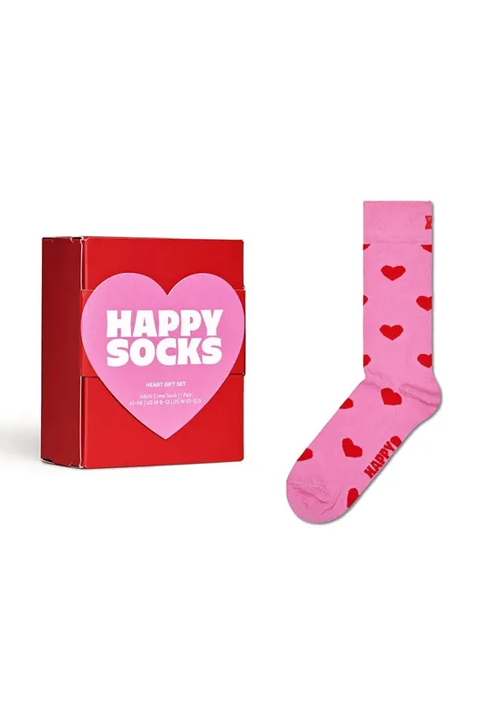 ροζ Κάλτσες Happy Socks Gift Box Unisex