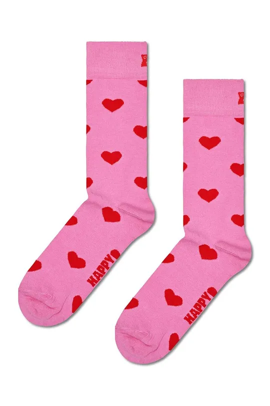 Κάλτσες Happy Socks Gift Box ροζ