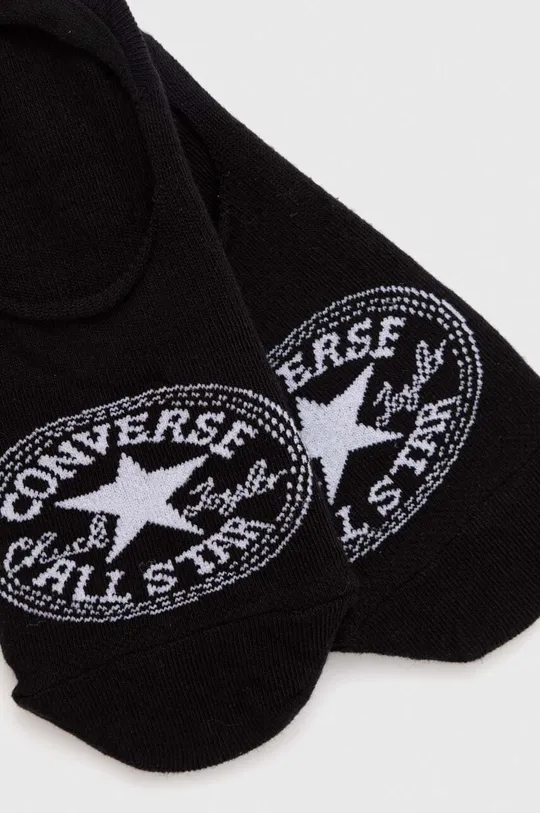 Čarape Converse 2-pack crna
