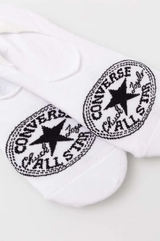 Ponožky Converse 2-pak biela