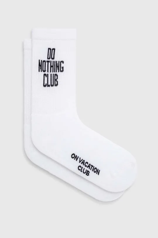 biela Ponožky On Vacation Do Nothing Club Unisex