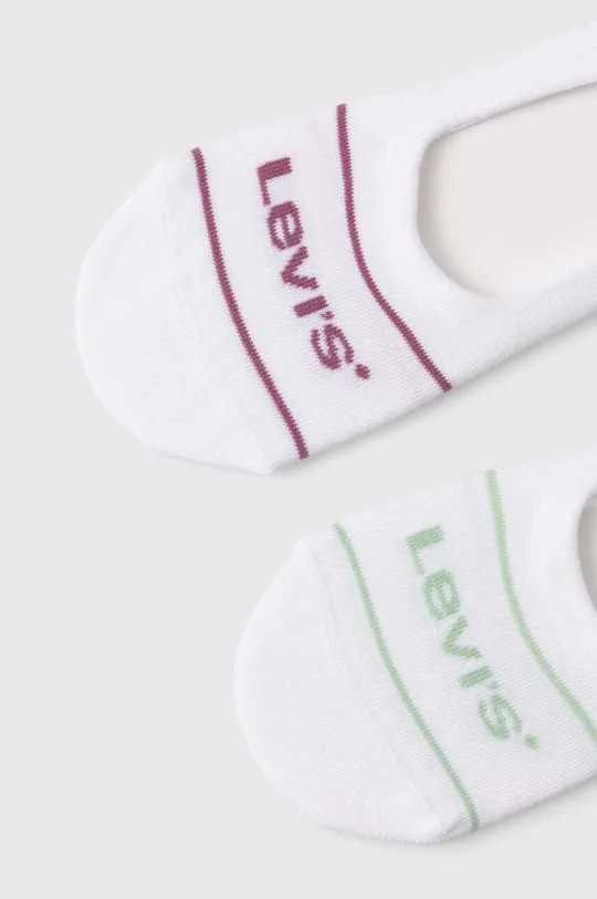 Κάλτσες Levi's 2-pack λευκό
