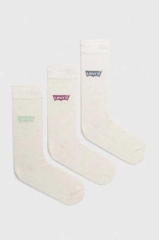 béžová Ponožky Levi's 3-pak Unisex