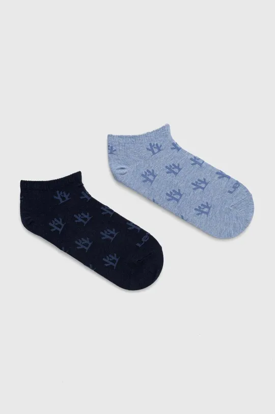 Шкарпетки Levi's 2-pack довгі шкарпетки блакитний 37157.1072