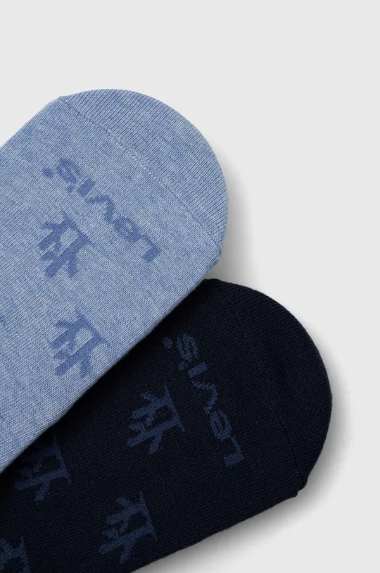Ponožky Levi's 2-pak modrá