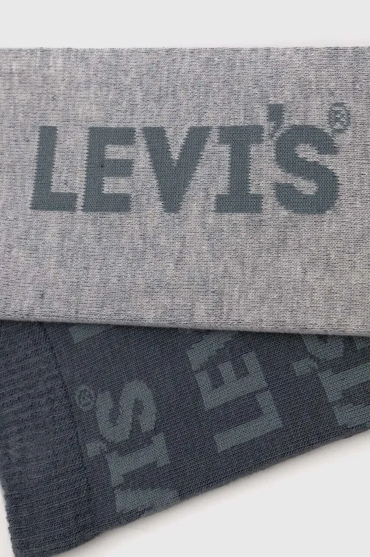 Κάλτσες Levi's 2-pack γκρί