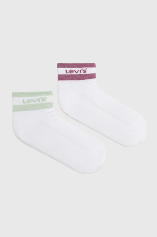 fehér Levi's zokni 2 db Uniszex