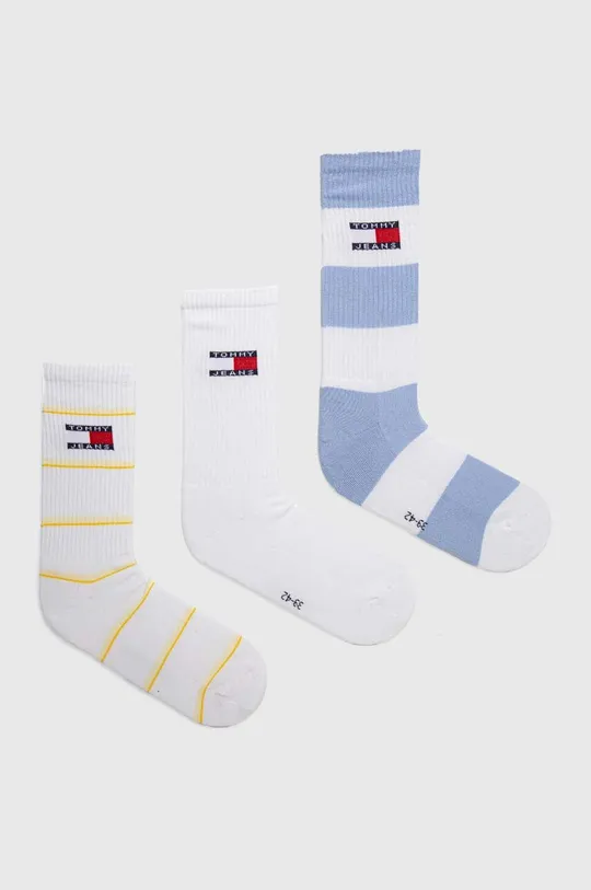 λευκό Κάλτσες Tommy Jeans 3-pack Unisex