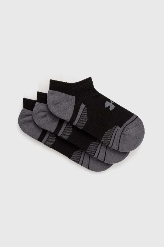 čierna Ponožky Under Armour Performance Cotton 3-pak Unisex