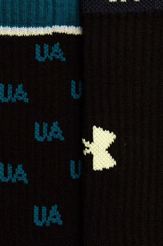 Ponožky Under Armour Performance Cotton 2-pak čierna