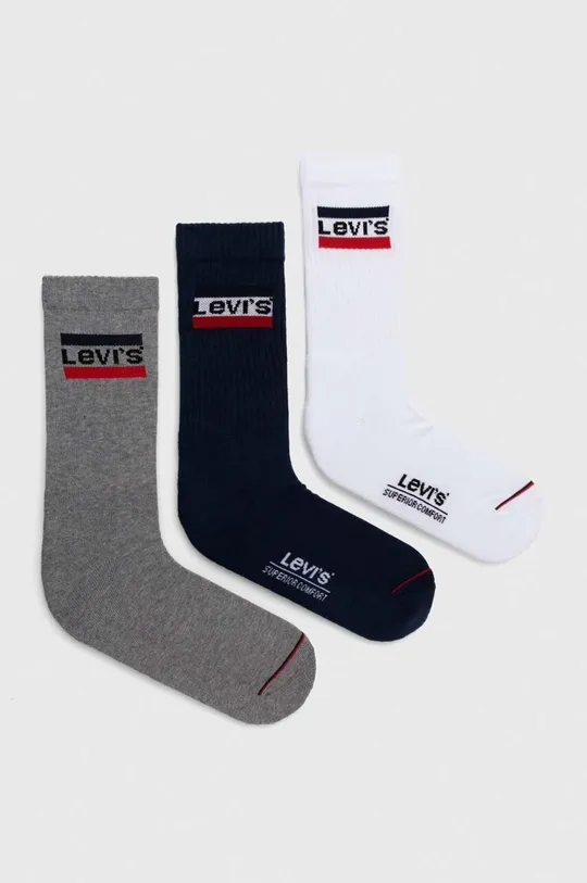 Ponožky Levi's 6-pak 75 % Bavlna, 22 % Polyamid, 3 % Elastan