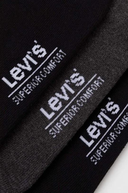 szary Levi's skarpetki 6-pack