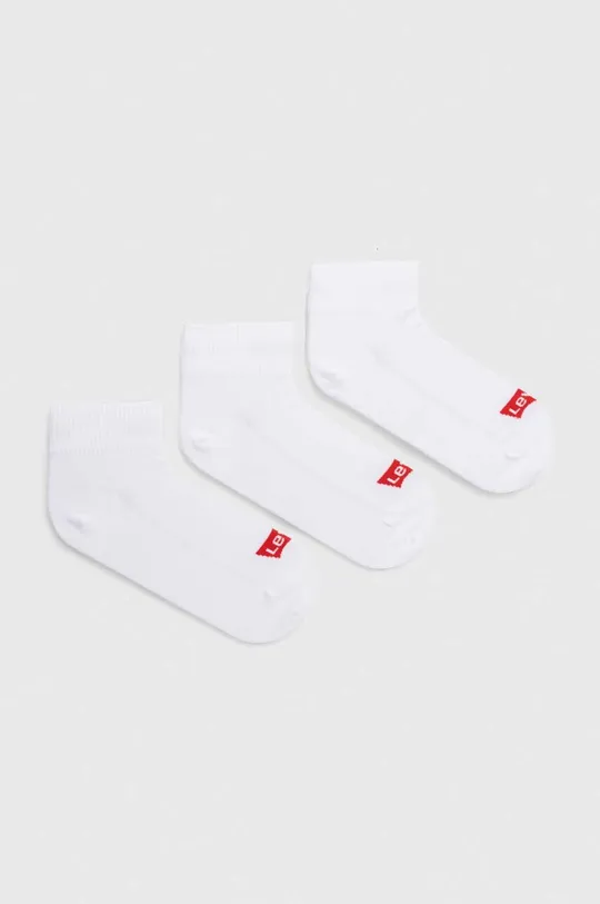 Ponožky Levi's 9-pak biela